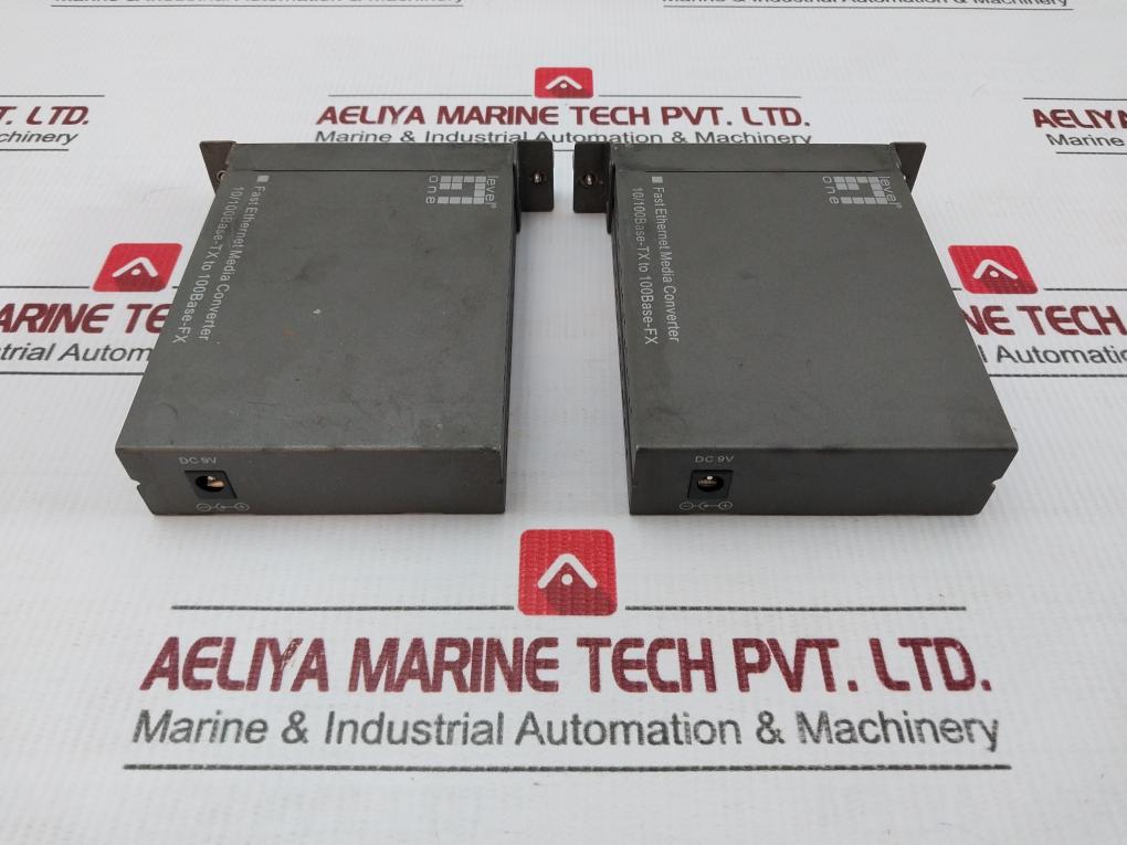 Procon Media Converter Fvt-4001 Levelone Input-dc 9V, 0.7A