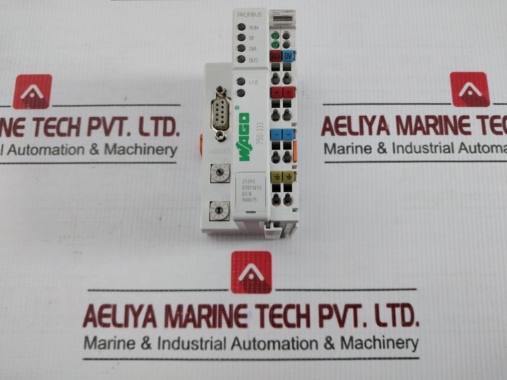 Profibus Dp Fieldbus Coupler 750-333 Wago 24V Dc