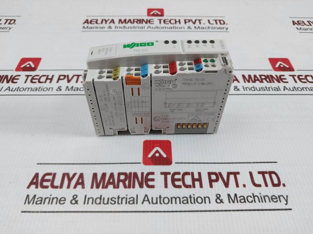 Profibus Dp Fieldbus Coupler 750-333 Wago 24V Dc