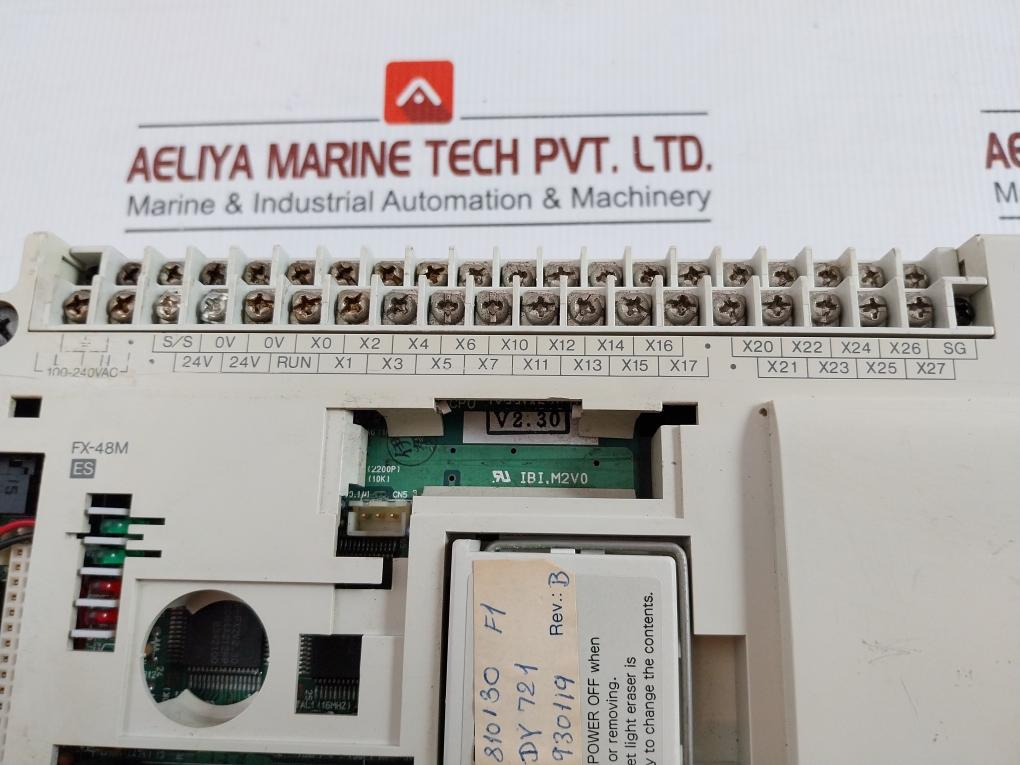 Programmable Controller 100-240Vac 50/60H Mitubishi Fx-48Mr-es
