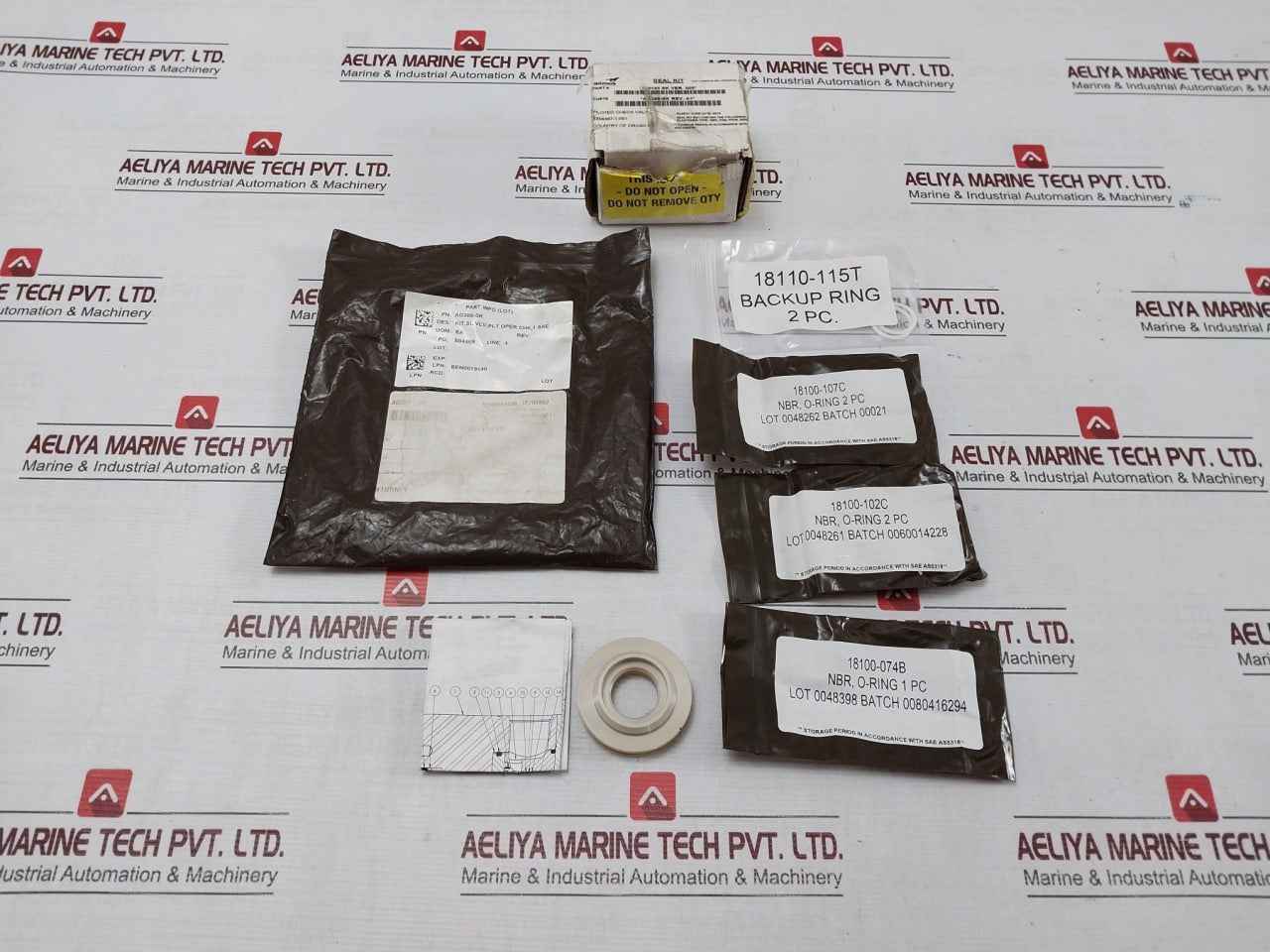 Proserv 25145 Sk Piloted Check Valve Soft Seat Kit 1" 5000 Psi Rev F Ag388-sk