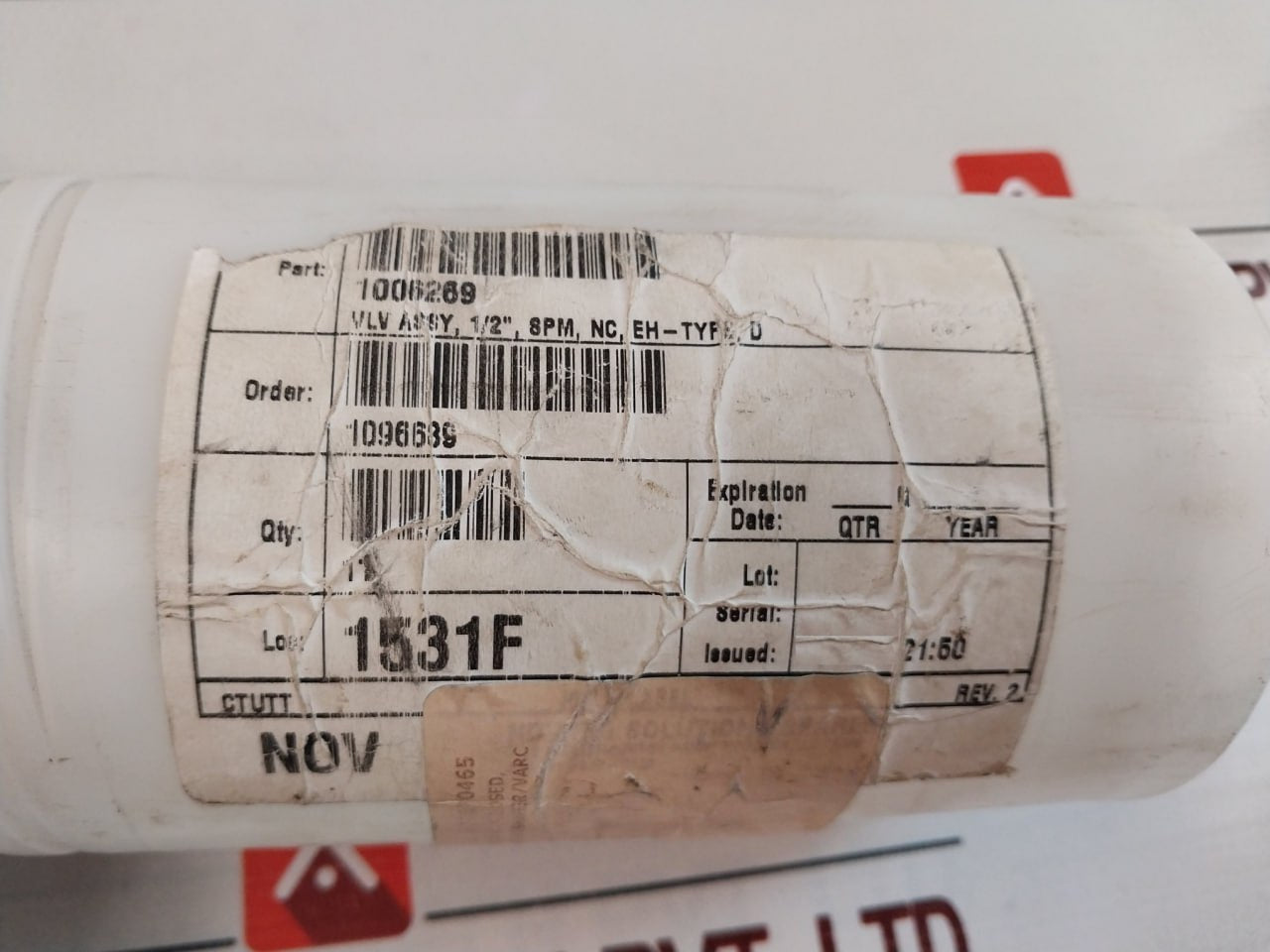 Proserv 25916 Spm Valve Assy 1/2" 1006269