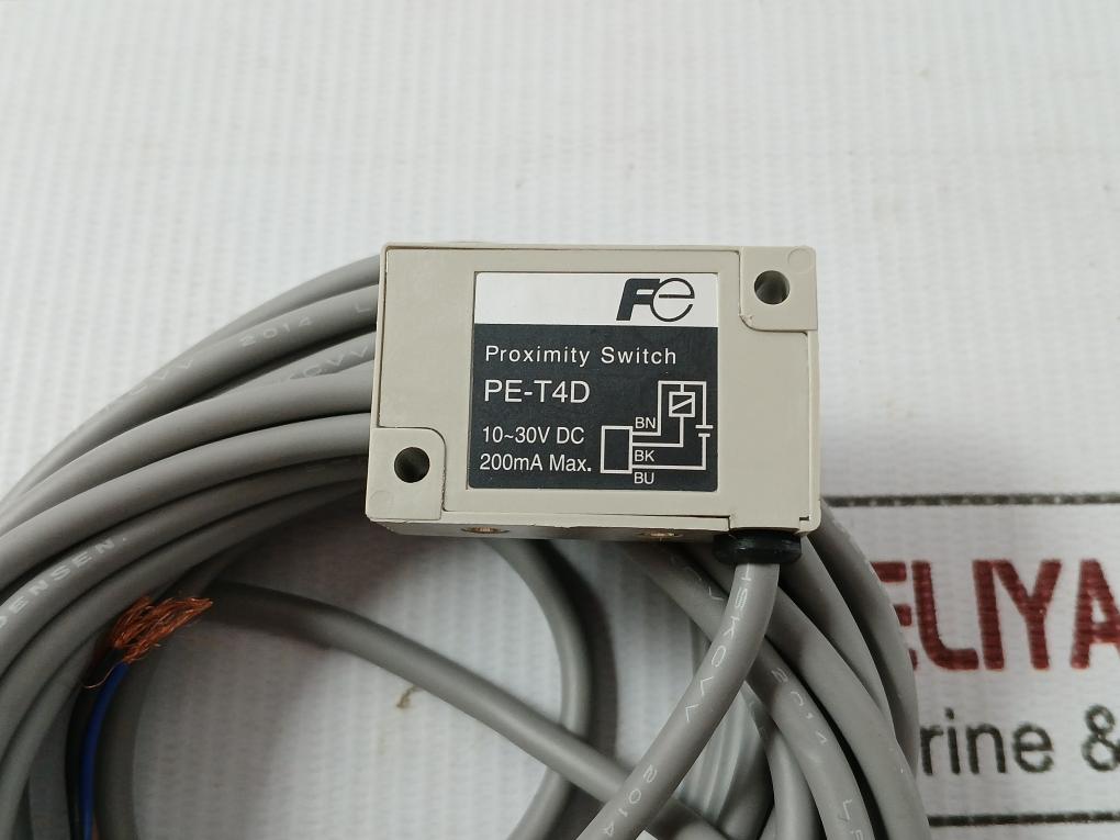 Proximity Switch Pe-t4D Fuji Electric 10-30Vdc 200Ma 16Ft
