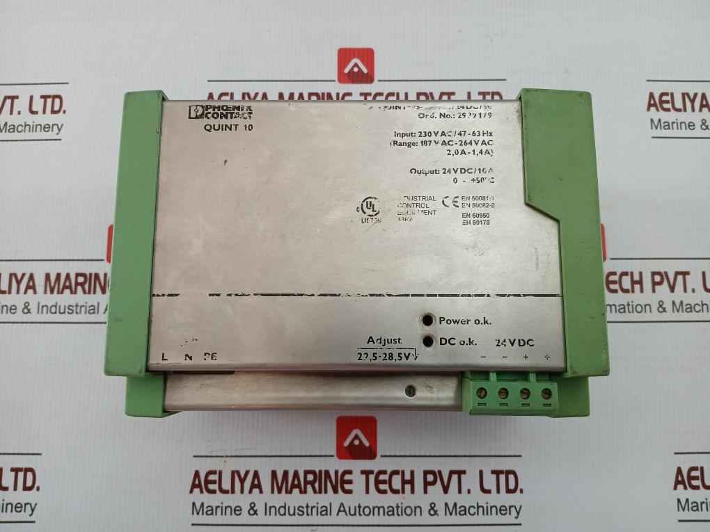 Ps-230Ac/24Dc/10 Power Supply 24Vdc/10A Phoenix Contact Quint