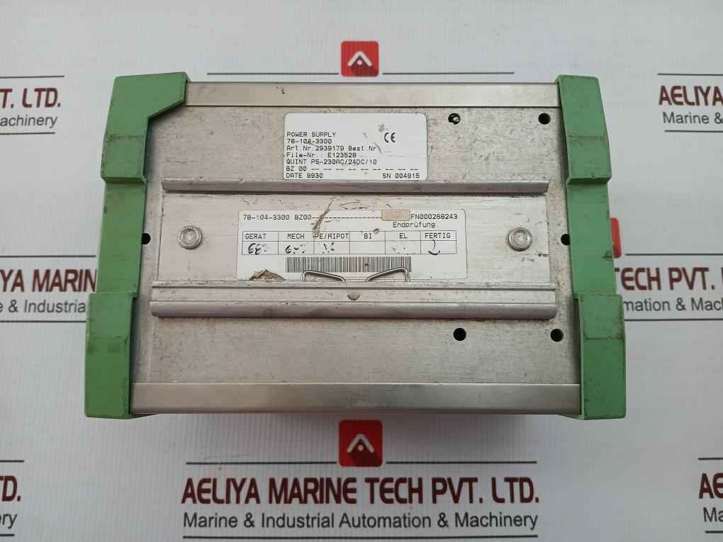 Ps-230Ac/24Dc/10 Power Supply 24Vdc/10A Phoenix Contact Quint