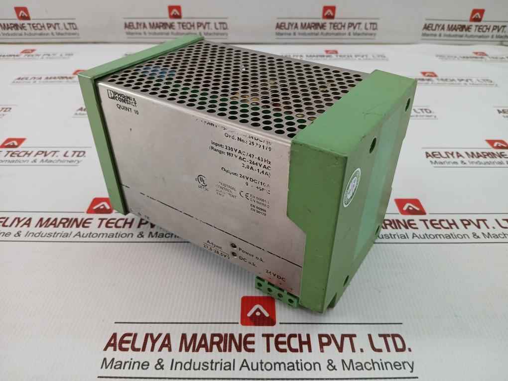 Ps-230Ac/24Dc/10 Power Supply 24Vdc/10A Phoenix Contact Quint