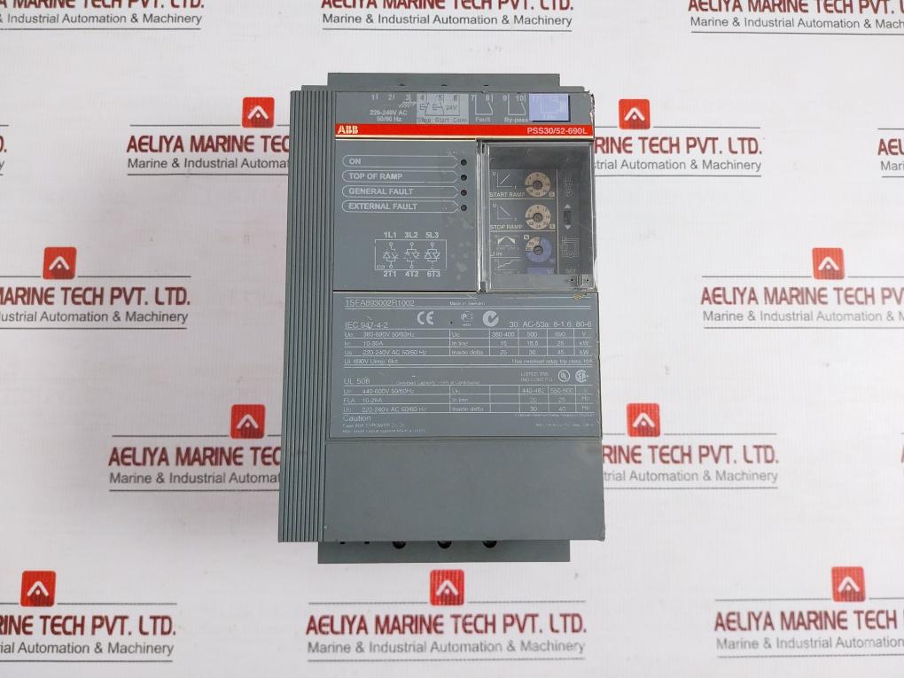 Pss30/52-690L Soft Starter 220-240Vac 50/60Hz Abb