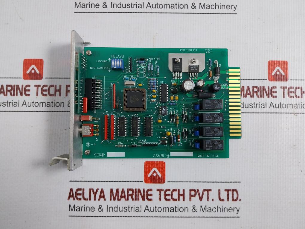 Pt 950B Ppm H2S Pem-tech Monitor Pcb Card Pt877