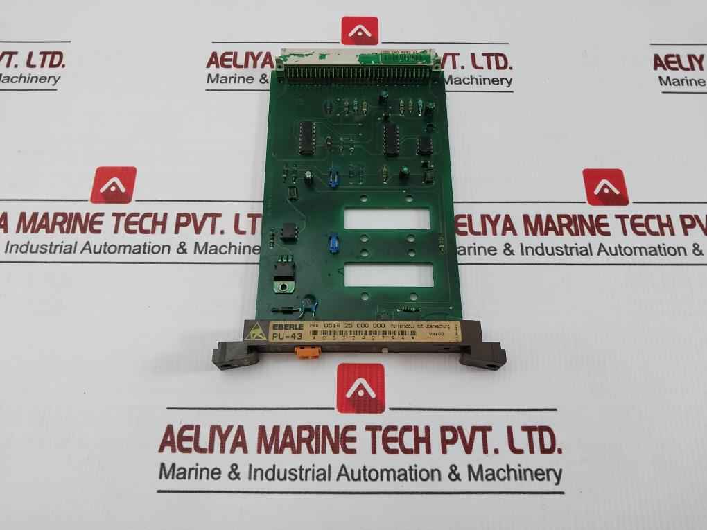 Pu-43 Battery Control Pcb Module 24Vdc Eberle