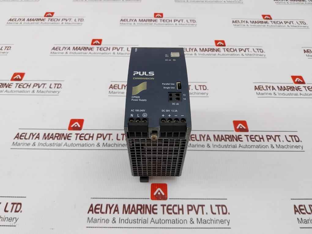 Puls Cps20.361 Din Rail Power Supply Ac 100-240V/50-60Hz