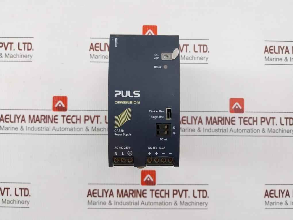 Puls Cps20.361 Din Rail Power Supply Ac 100-240V/50-60Hz
