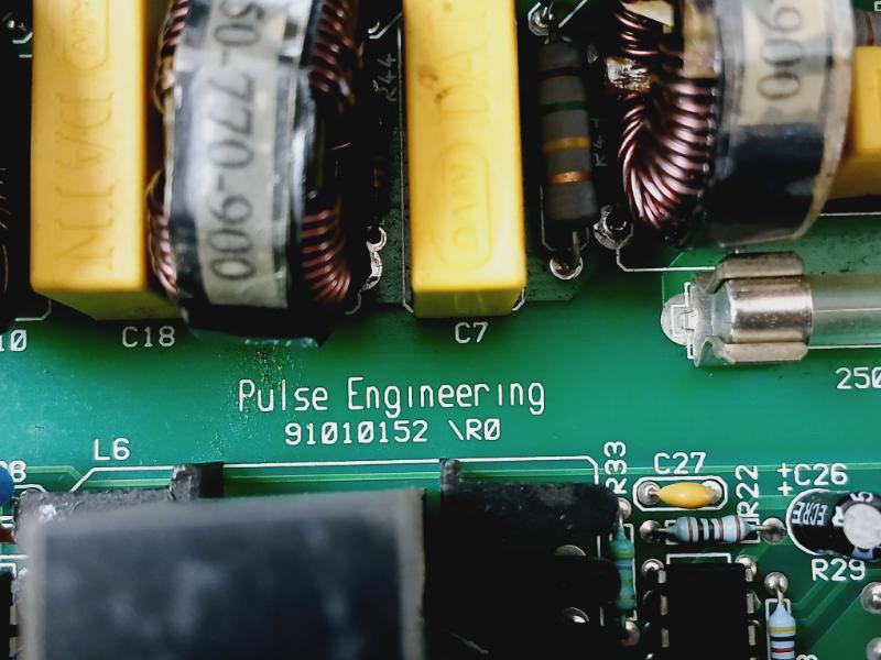 Pulse Engineering 91010152\R0 Power Supply Used