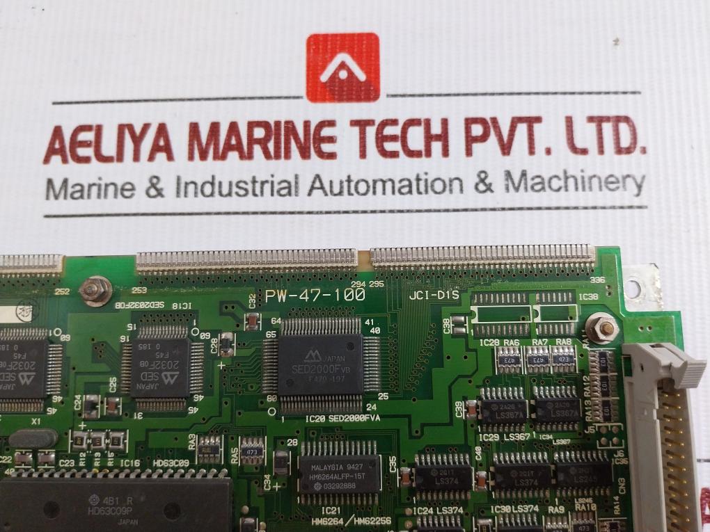Pw-47-100 Display Vacuum Flourescent Pcb Module Ise Electronics
