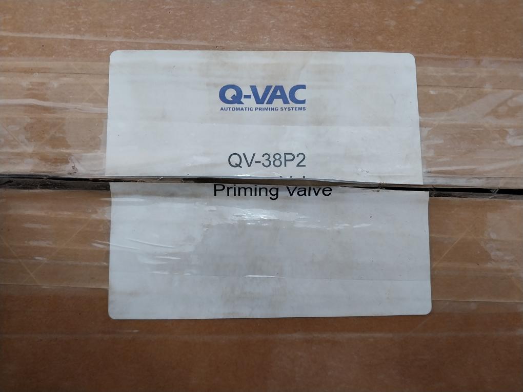 Q-vac Vacuum Priming Valve Qv-38P2