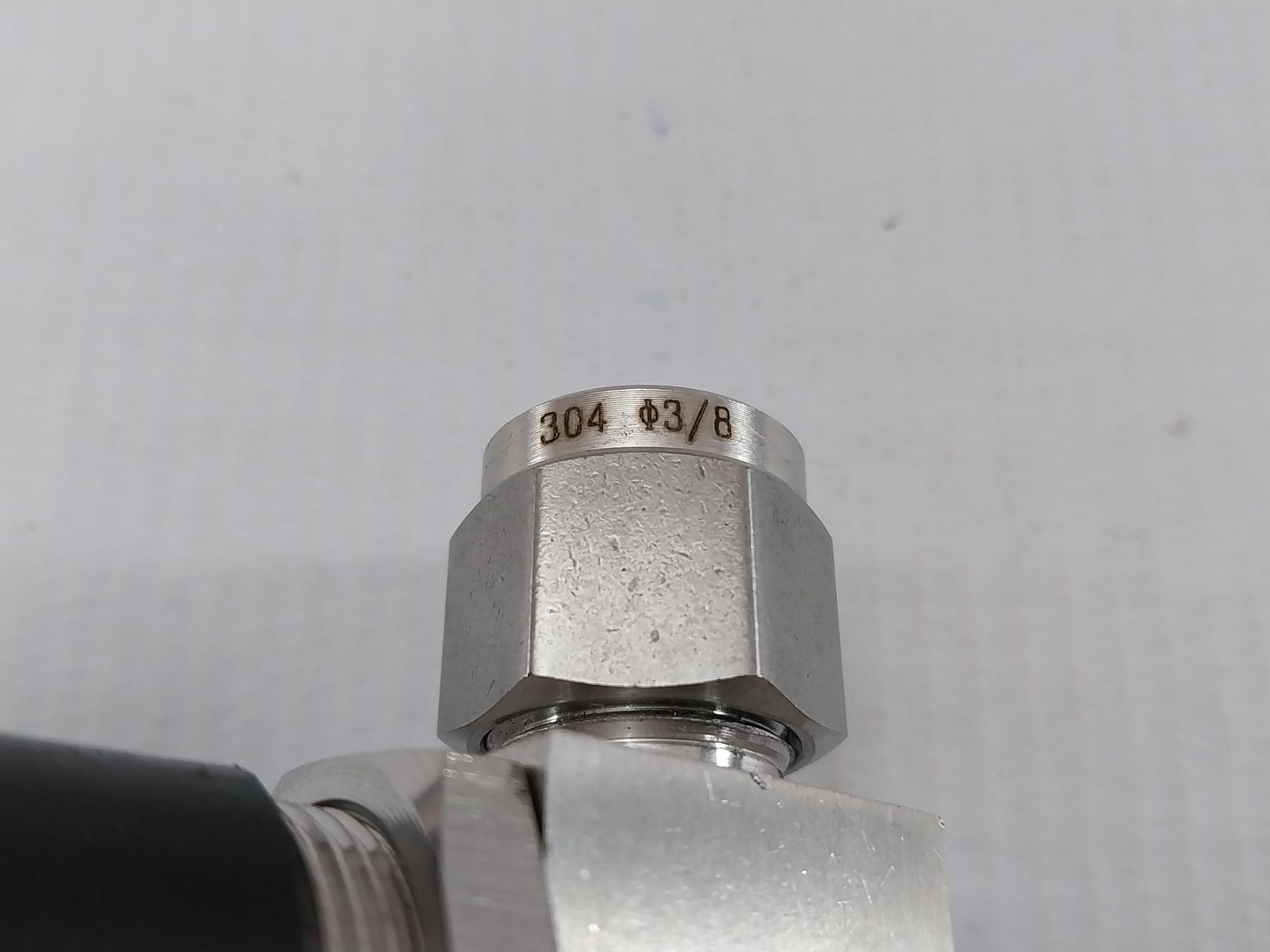 Q91Sa-pn6.4 Stainless Handle Ball Valve Type 3/8 In 304
