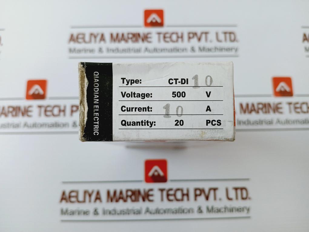 Lot of 10X QDQ CT-DI10 Ceramic Fuse 10A 500V