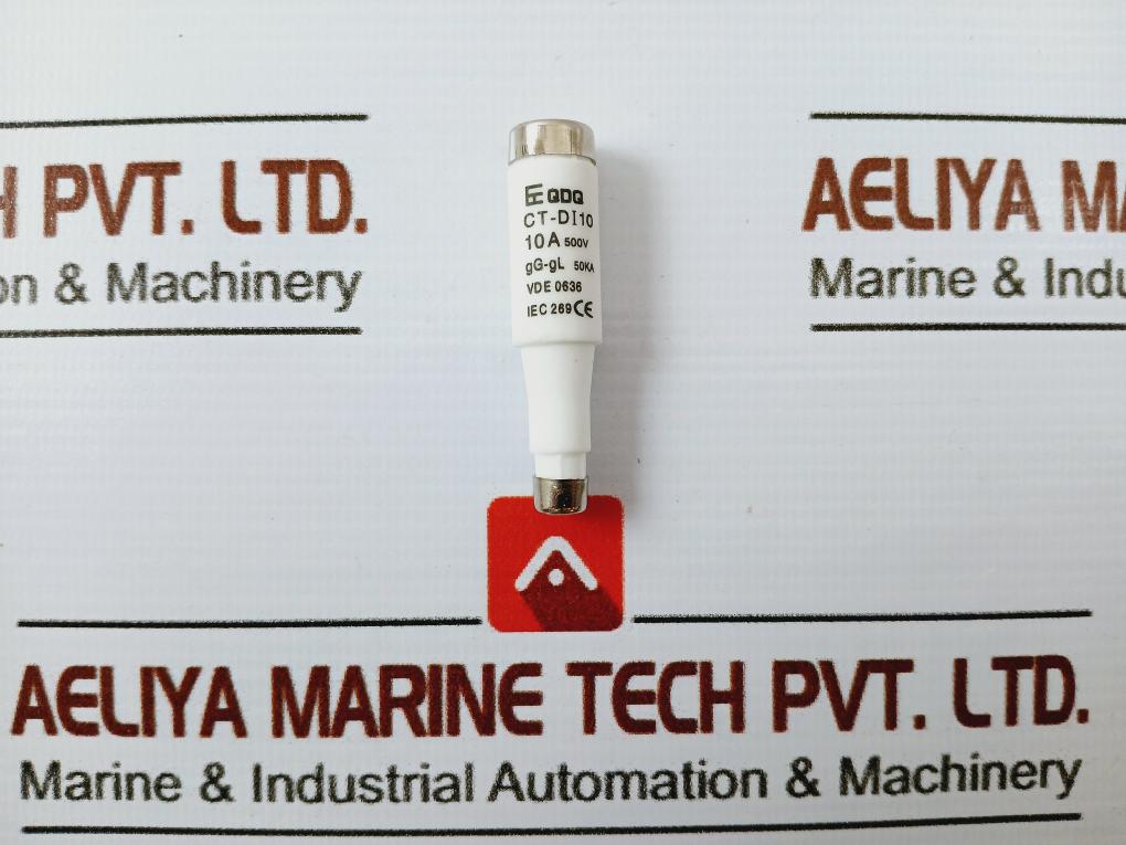 Lot of 10X QDQ CT-DI10 Ceramic Fuse 10A 500V