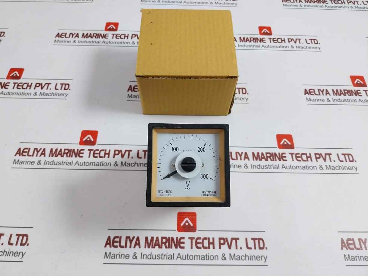 Qiaoguang Electric Q72-rzc Analog Voltmeter 0-300V