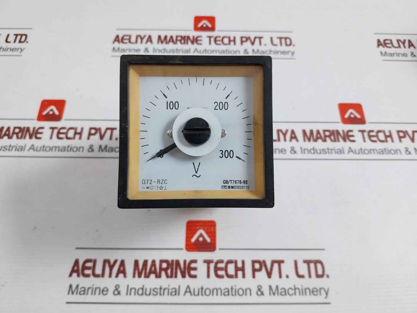 Qiaoguang Electric Q72-rzc Analog Voltmeter 0-300V