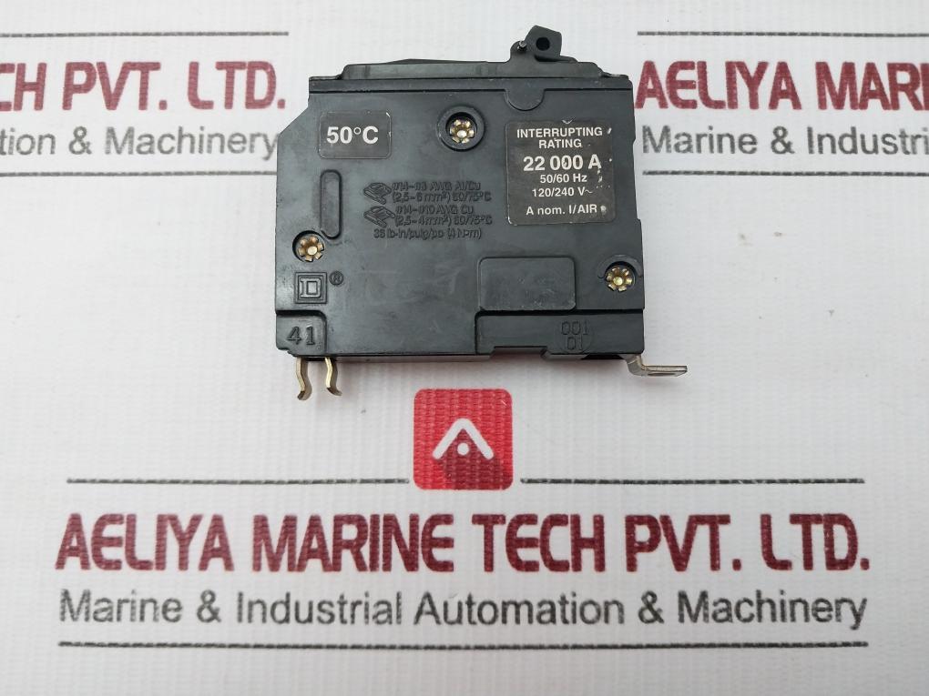 Qob Square D Circuit Breaker 120-240V/50-60Hz