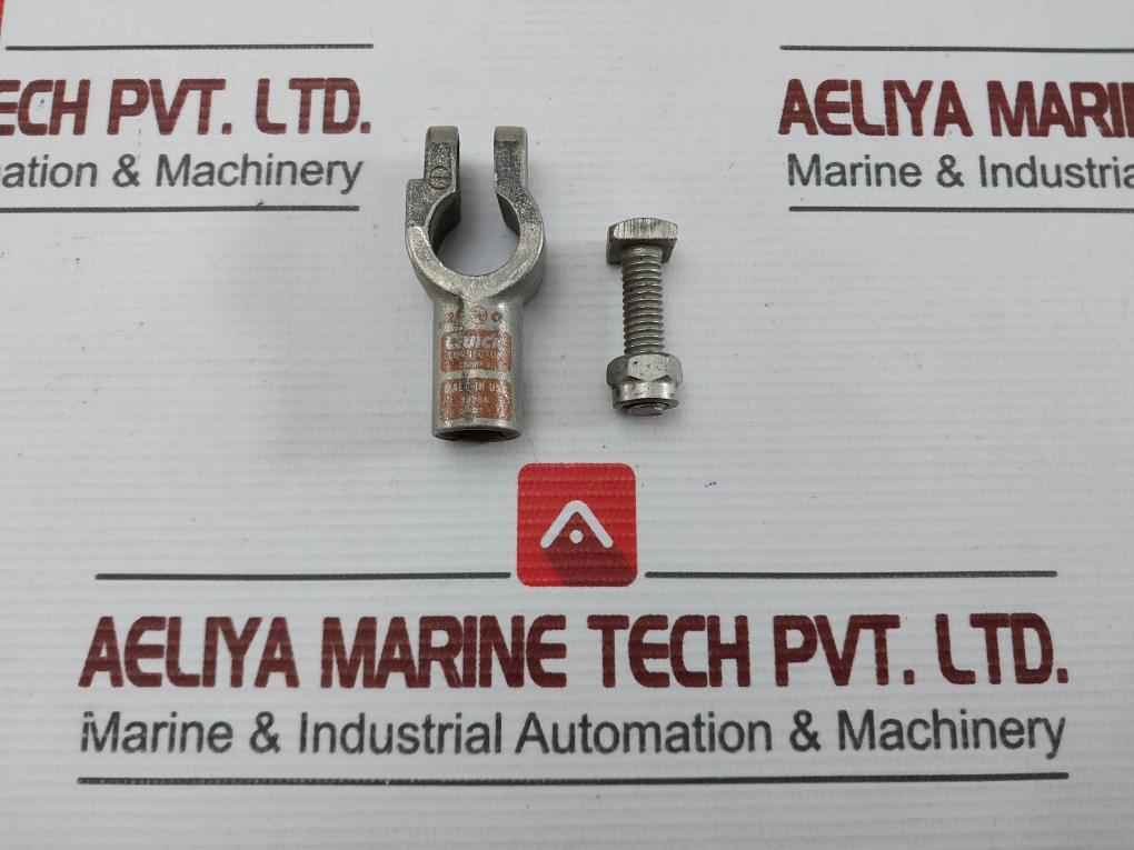 Quick 4020N Straight Negative Battery Terminal & Connector Crimp