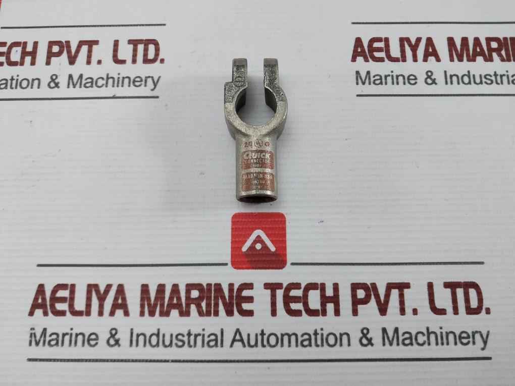 Quick 4020N Straight Negative Battery Terminal & Connector Crimp