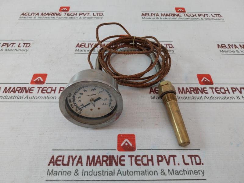 Quincy 128664 Temperature Gauge Indicator 60 To 260°F