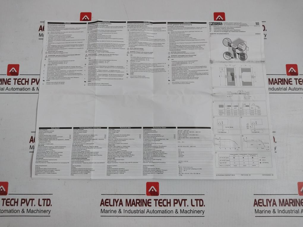 Quint-ps-100-240Ac-24Dc-10-Primary-switched-Power-Supply-Unit-Phoenix-Contact-209803-9
