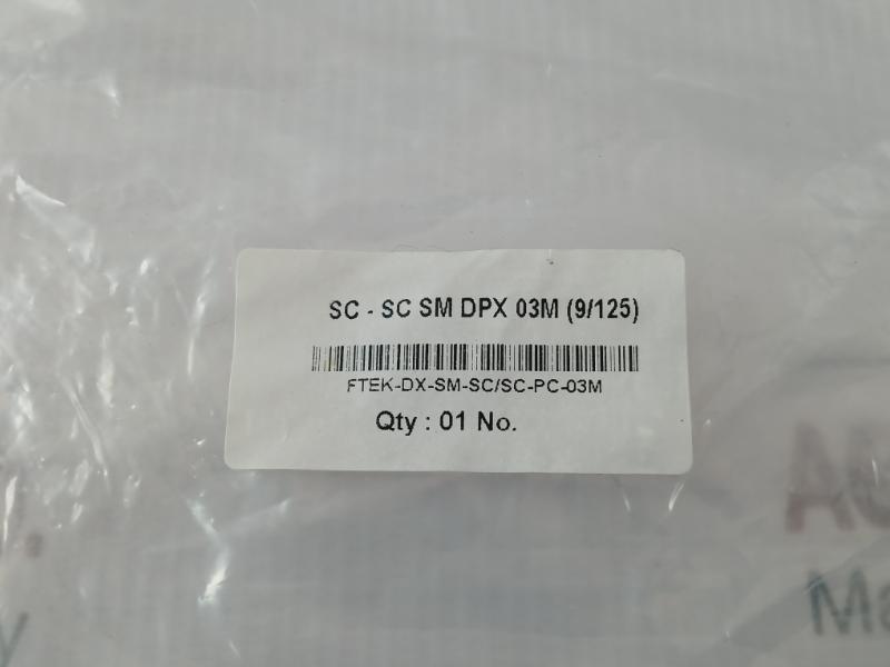 R0172-48 Sc-sc Sm Dpx 03M (9/125) Fiber Optic Patch Cable Sku: 202019