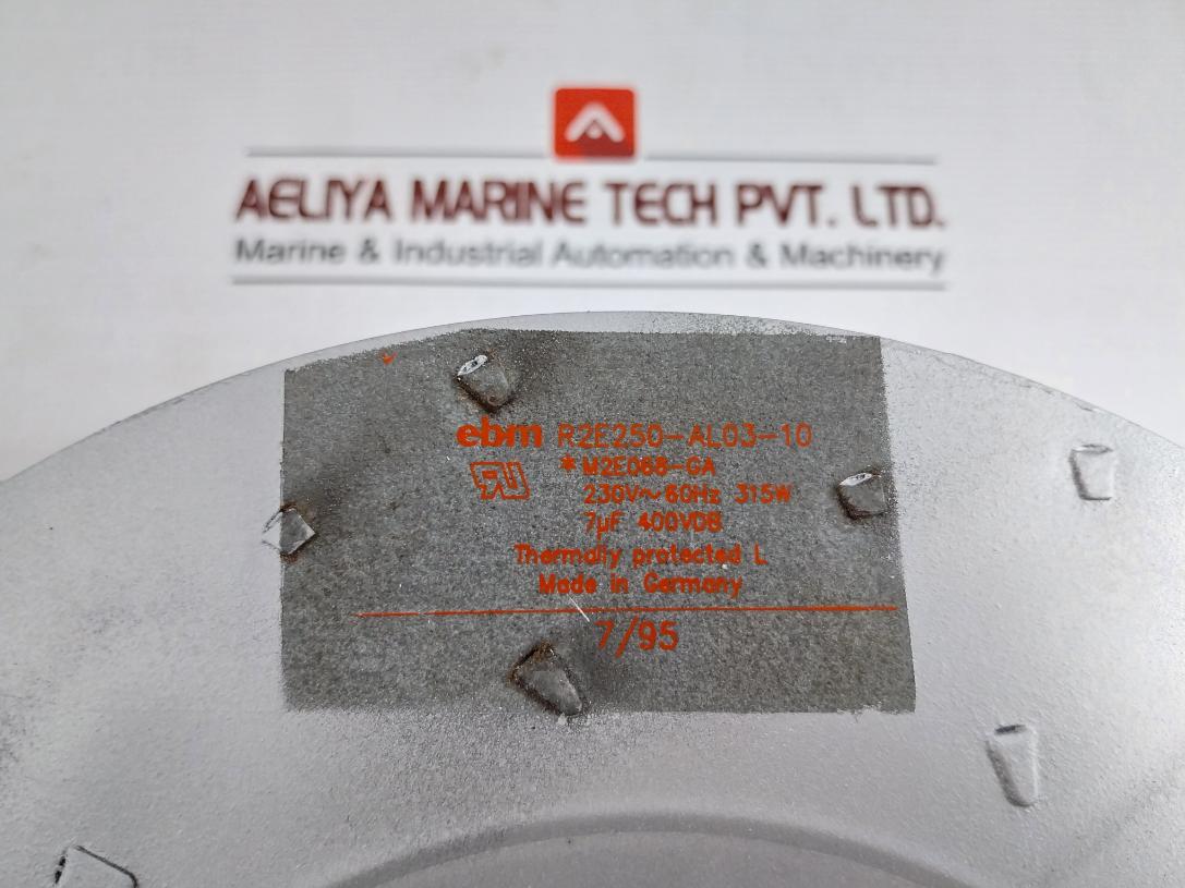 R2E250-al03-10 Centrifugal Cooling Fan 230V-60Hz Ebm-papst 315W
