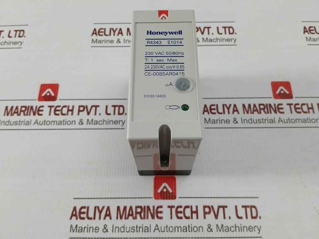 R4343 E1014 Flame Detector Relay Brand Honeywell 230vac-50/60hz