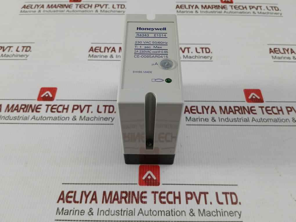 R4343 E1014 Flame Detector Relay Brand Honeywell 230vac-50/60hz