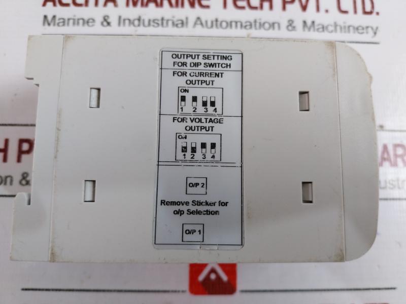 RISHABH RISH CON-V Input: 0…110V, 50/60 Hz Output: 4…20mA, REXT 750Ω Power Transducer