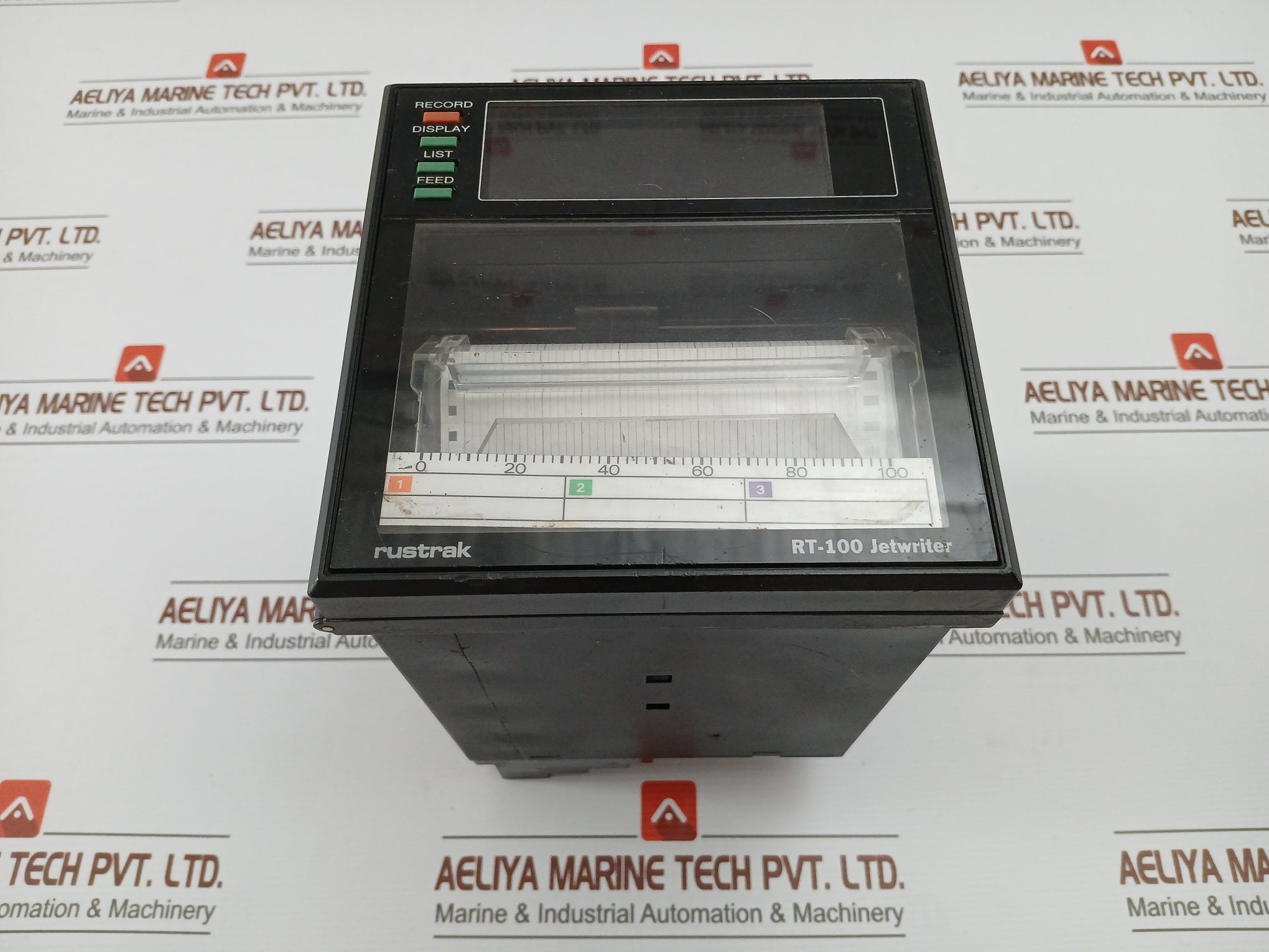 RT100-3-85-150-Vac-50-60hz-Strip-Chart-Recorder-Rustrak-Instruments-209947-1