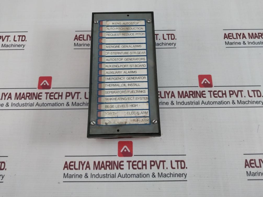 Racal Marine Electronics 77251 Aa Alarm Repeater Unit