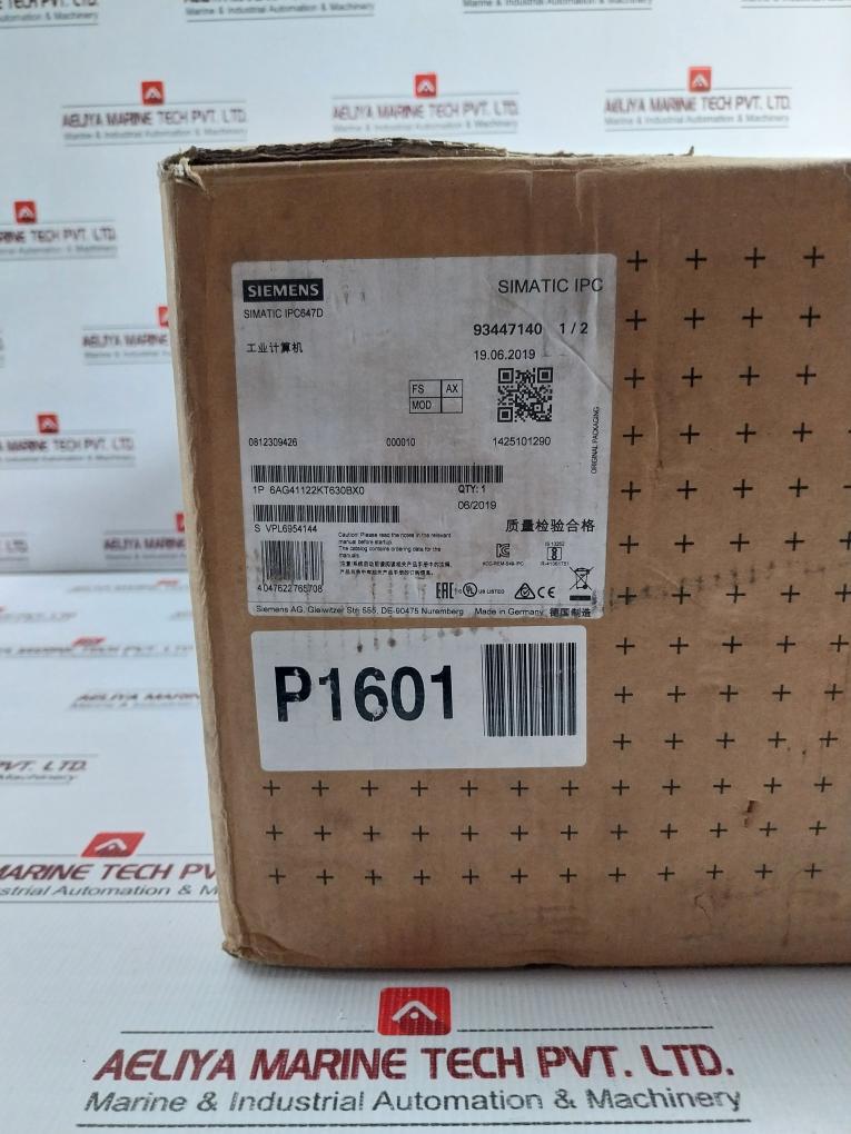 Rack Pc 12-24V 1.2A Simatic Ipc647D Siemens