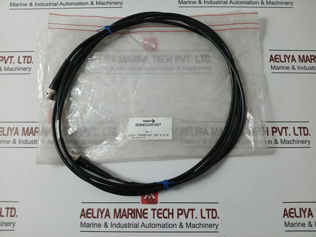 Radiall R284C0351007 Coaxial Cable Assembly 3M 50Ohm M17 28-rg 058
