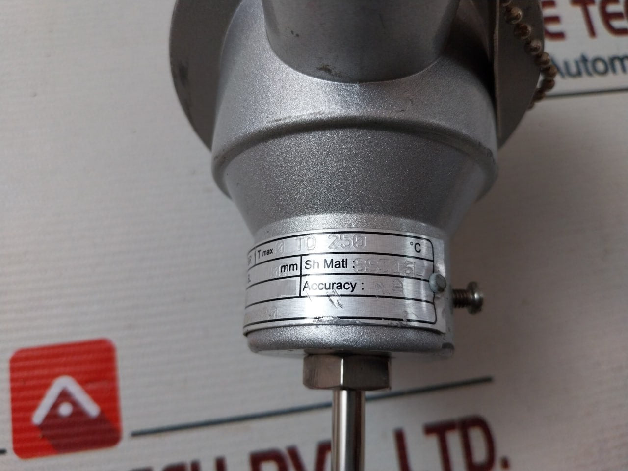 Radix Pt100 3 Wire Rtd Sensor 0 To 250°C
