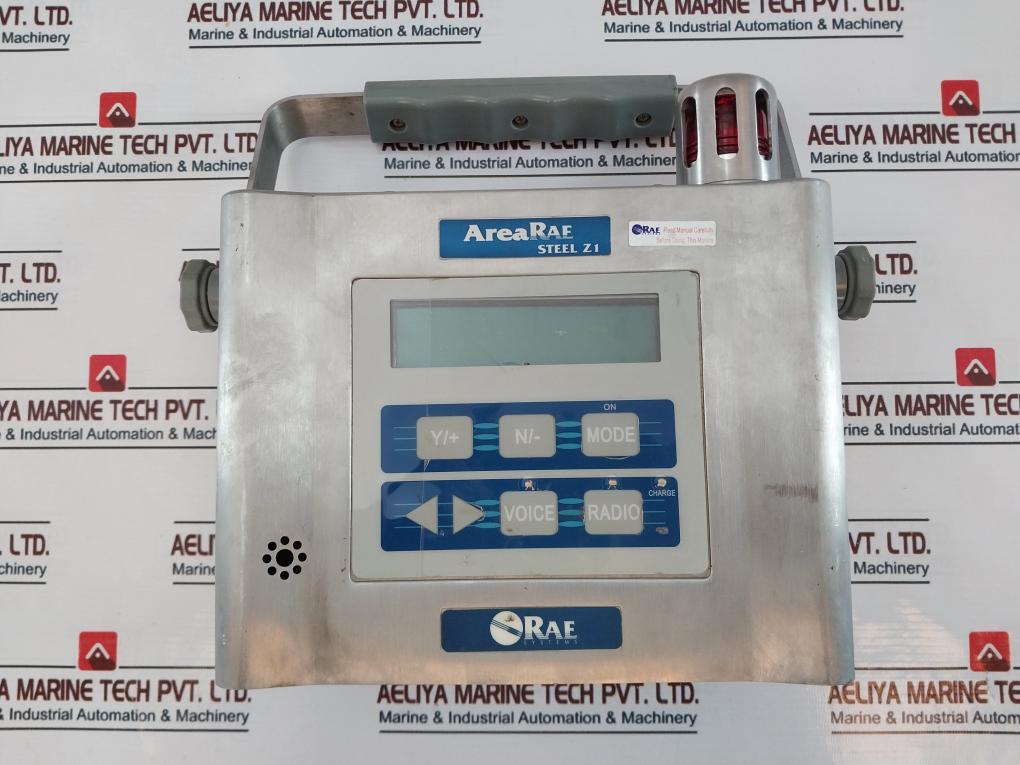 Rae Arearae Steel Z1 Multiple Gas/ Multiple Sensor Detector 7.4Vdc