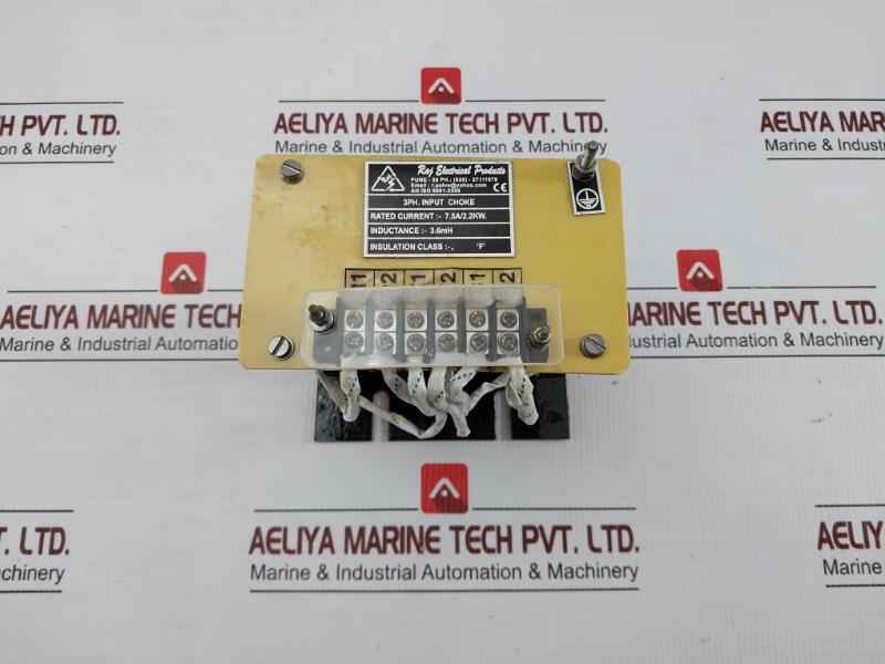 Raj Electrical 7.5A/2.2Kw 3.6Mh 3-phase Input Choke