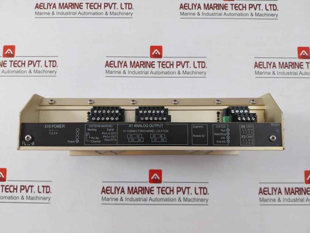 Rao-8 Remote Analog Output Module Rev-c5 Kongsberg