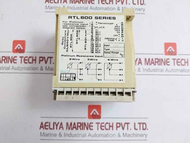 Raytel Temperature Controller 5A/240V Max Rtl 601