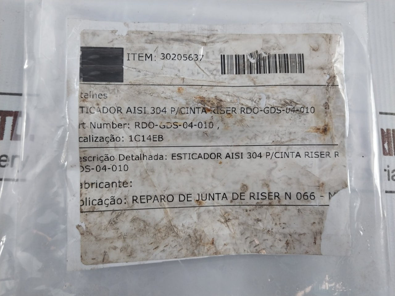 Rdo-gds-04-010 304 Aisi 304 Strengthening For Riser Belt