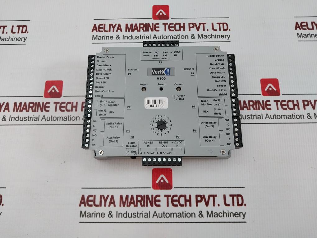 Reader Interface Module 12-16V Dc--- 1 Amp Max Hid Vertx V100