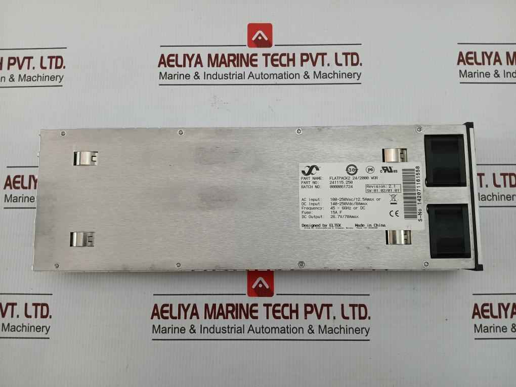 Rectifier Module Flatpack2 24/2000 Wor Eltek 26.7V/70A Max 241115.250