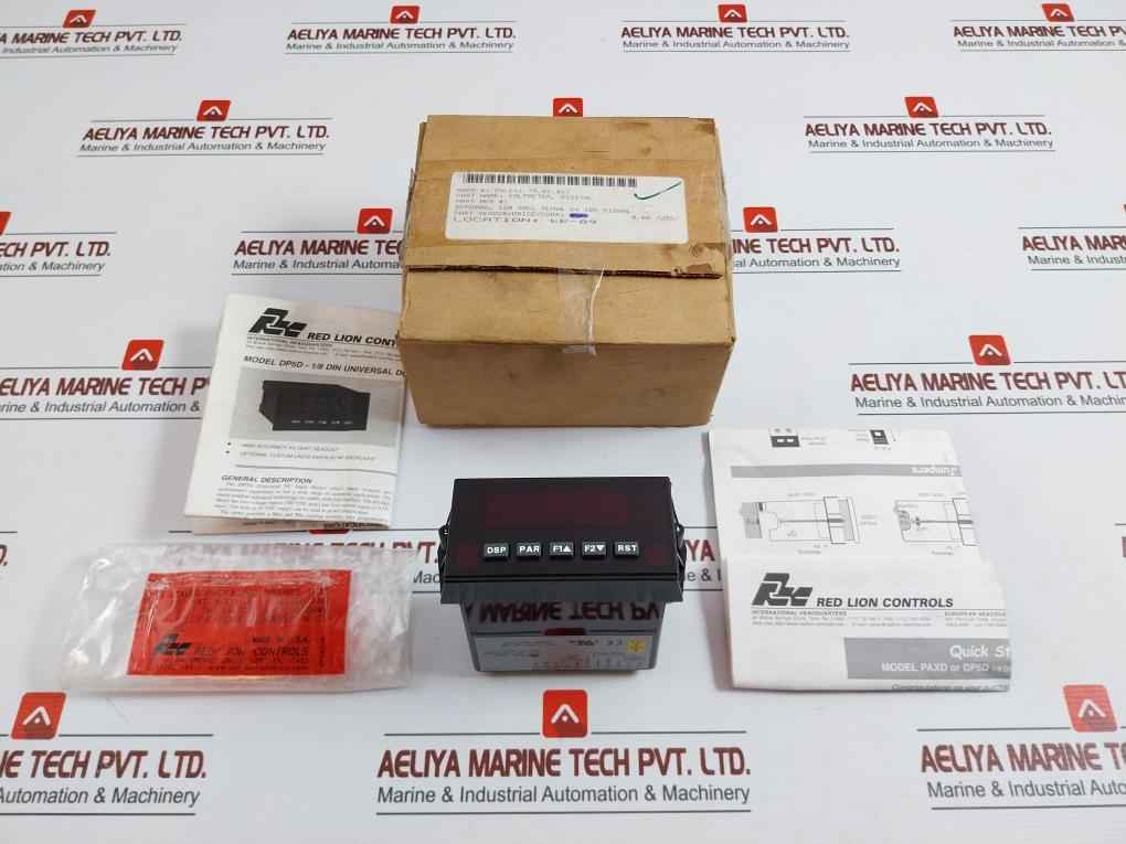 Red Lion Dp5D000 Analog Input Panel Meter Dp5D 50/60Hz