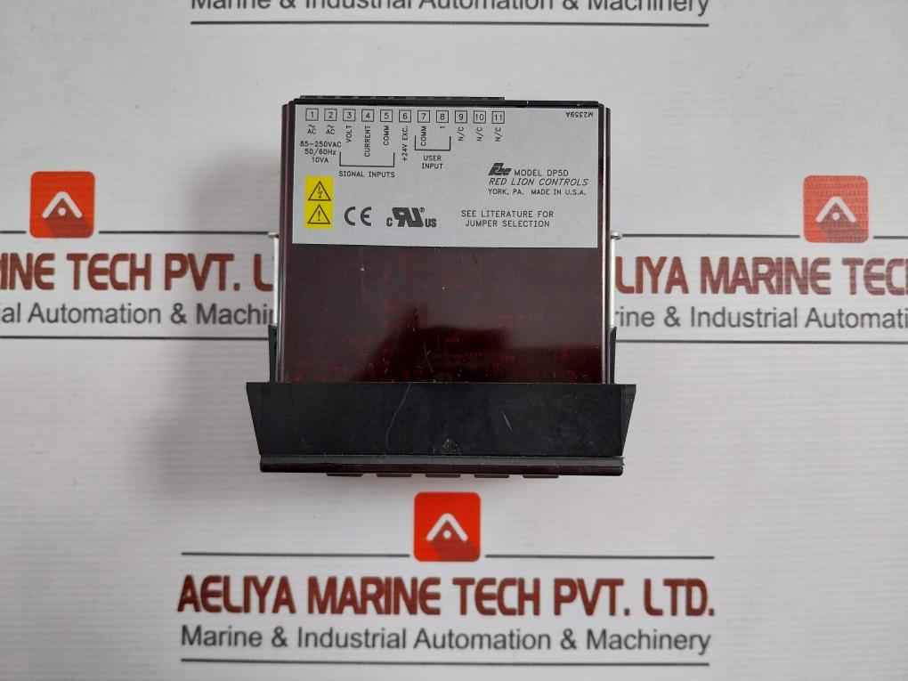 Red Lion Dp5D000 Analog Input Panel Meter Dp5D 50/60Hz