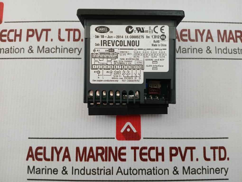 Refrigeration And Temperature Controller 12/24V Carel Irevc0Ln0U