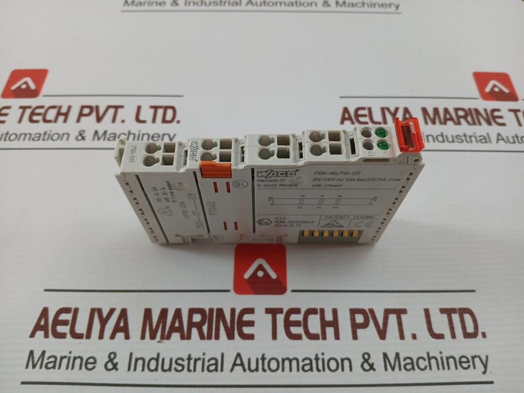 Relay-Output-Module-230Vac-1-0A-0-08-2-5Mm2-Wago-750-517-210015-3