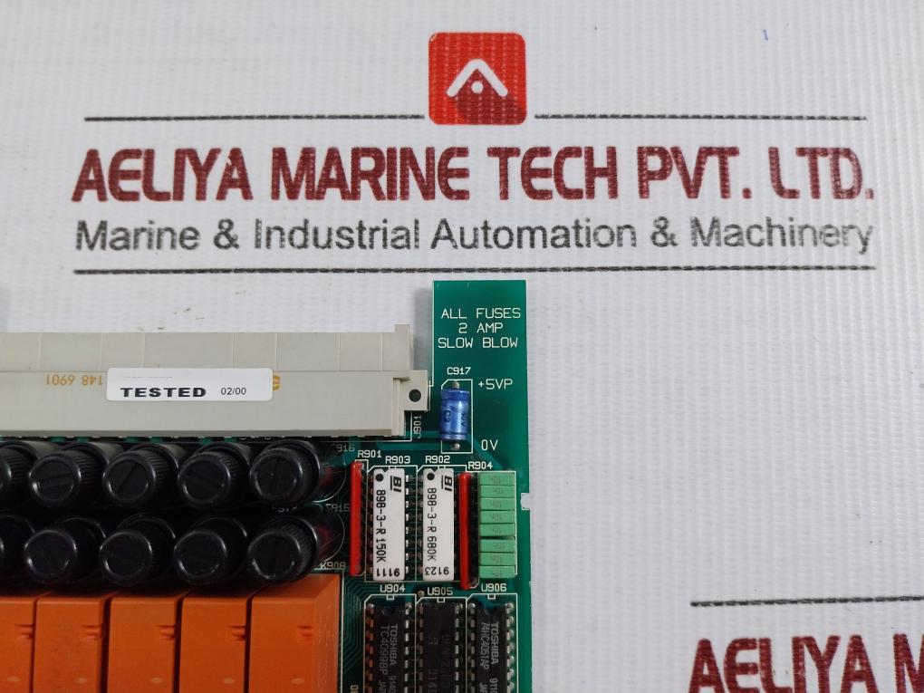 Relay Board For 8 Voltage-del. Outputs Sik-89925-1 Servoteknikk